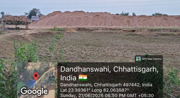 अवैध रेत खनन पर साय सरकार का सख्त एक्शन, ड्रोन सर्वे में मिली गड़बड़ी, नोटिस जारी